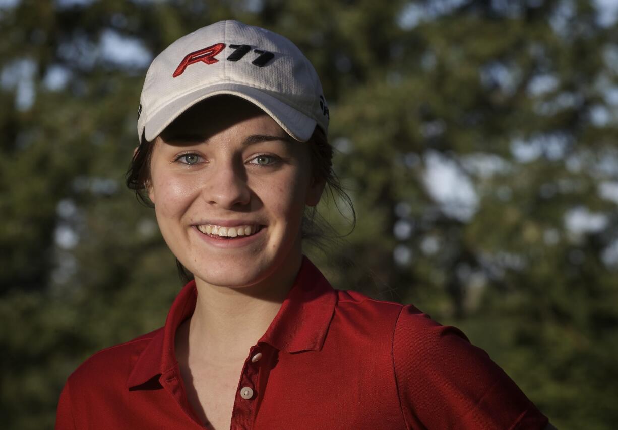 Fort Vancouver High School's Bridget Standard poses for a portrait on Thursday April 10, 2014.