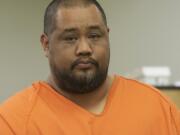 Gregory Castro appears in Clark County Superior Court on May 2.