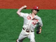 Ian Hamilton set a WSU record with 15 saves in the 2014 season.