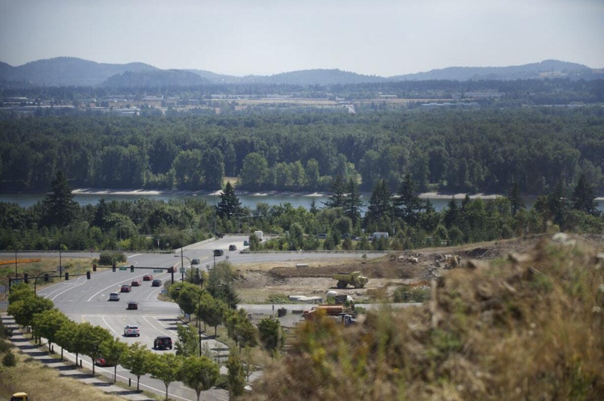 Clark County Commissioner David Madore is championing a plan to build a bridge from Southeast 192nd Avenue in Vancouver to Northeast Airport Way in Portland, but developers of a major mixed-use project at 192nd, just north of Highway 14, said the Washington State Department of Transportation wouldn't have sold them the property if they believed it was a good place for a bridge.