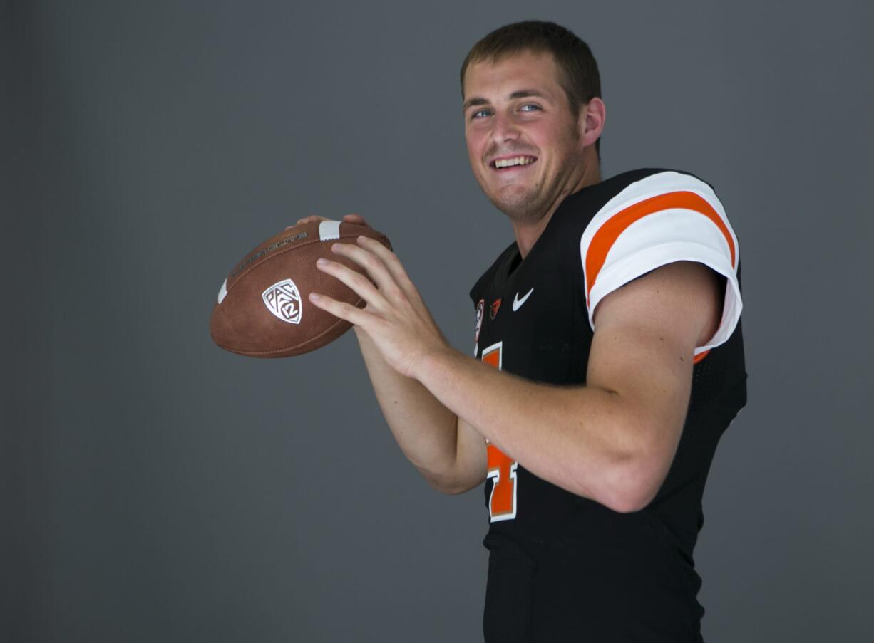 Associated Press
Oregon State quarterback Sean Mannion set a Pac-12 record for passing yards last year.