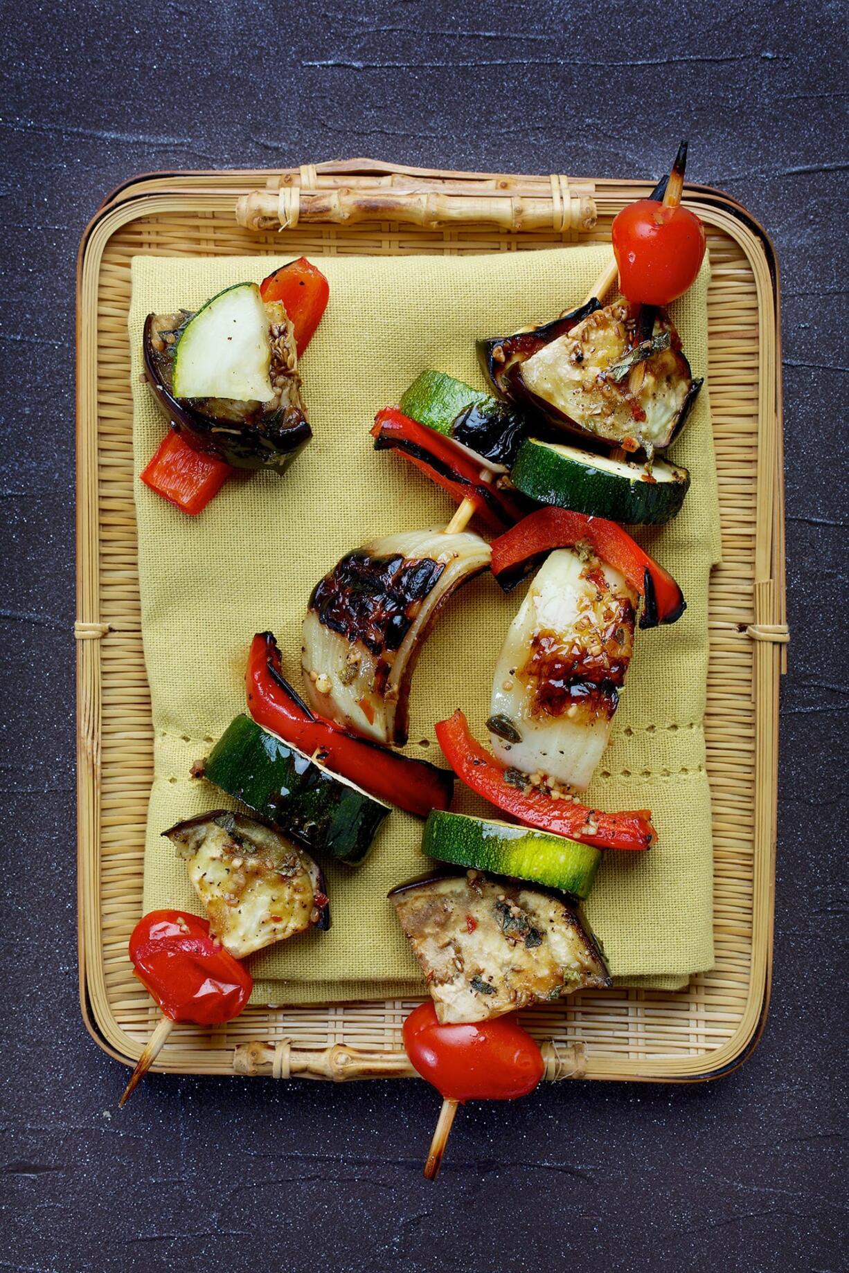 At trattorias throughout Italy, one of the most beautiful sights is a display case of grilled vegetables.