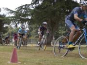 Cyclocross event at David Douglas Park on Saturday, Aug.