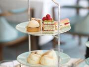 "I can imagine bringing a group of friends here to enjoy" afternoon tea in Fortnum & Mason's Diamond Jubilee Tearoom, pastry chef Hideko Kawa says.