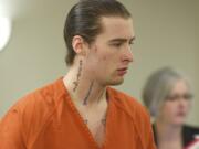 Zacheriah A. Douglas appears in Clark County Superior Court on May 6, 2014, in connection with the shooting death of Craig Moritz in February 2014. Douglas was sentenced Friday to 460 months in prison after pleading guilty to first-degree murder.