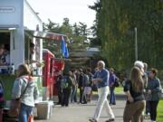 While Clark College is revamping its culinary arts program over the next two years, the college has contracted with food carts to provide meals for the campus.