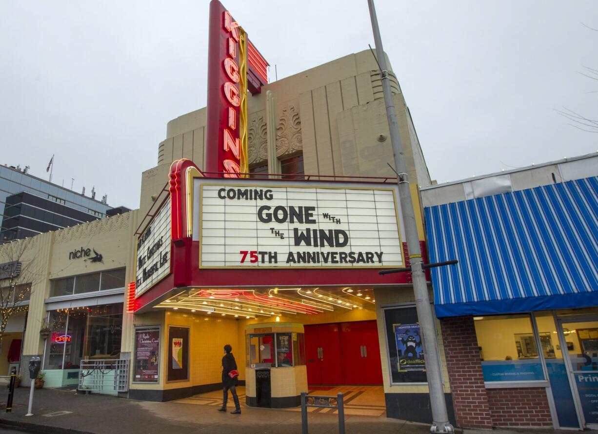 While moviegoers rush to Christmas Day openings of blockbuster movies, the holiday can be slow for second-run theaters like the Kiggins in downtown Vancouver.