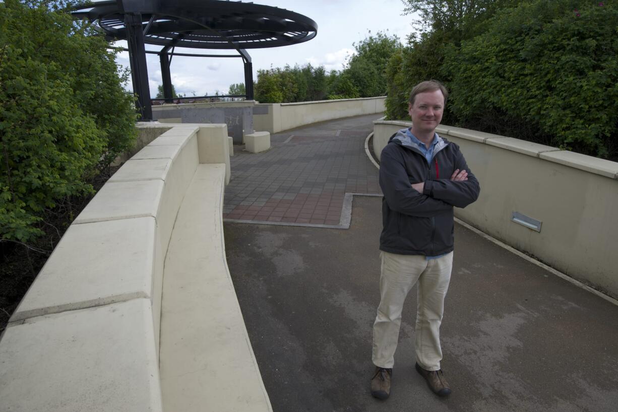 New executive director Colin Fogarty, on the Vancouver Land Bridge, comes to the Confluence Project after a long career in public radio.