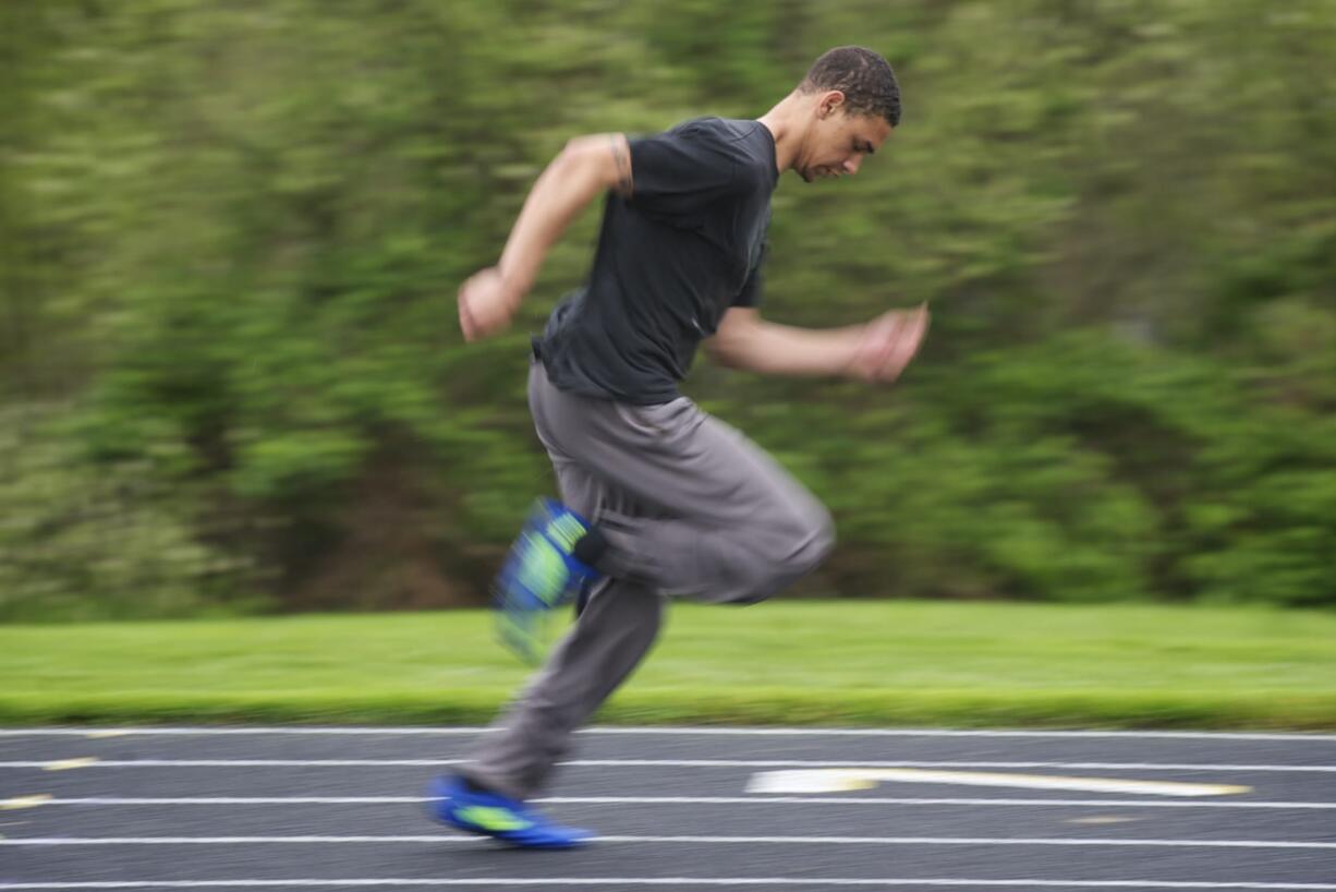 Columbia River's Marcus Gaylor has his sights focused on state title this season.