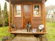 Dee Williams' super-tiny house is a scant 84 square feet, but she figures houses can grow as big as 200 square feet and still be tiny.