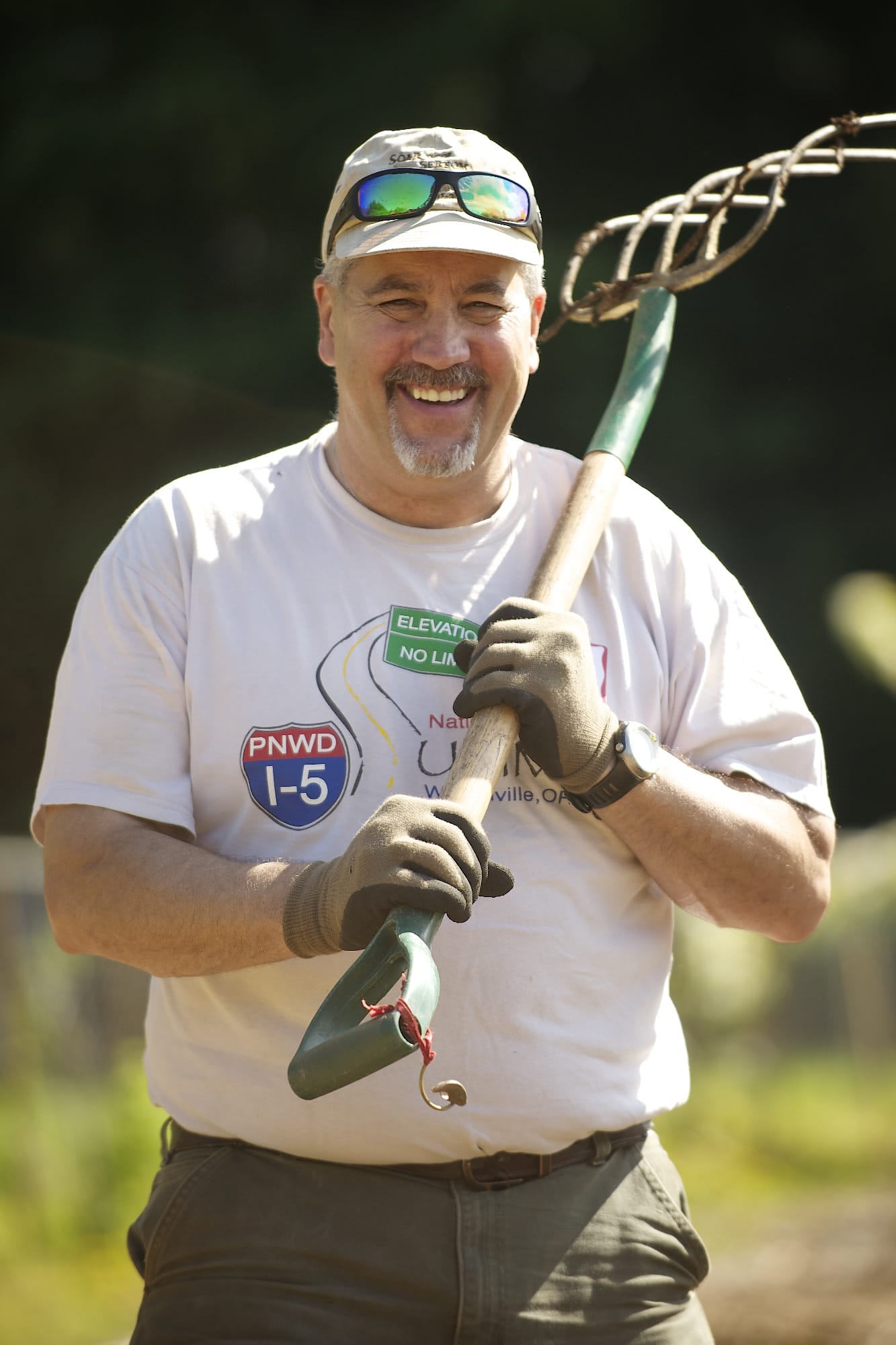 Mark Maggiora, executive director for Americans Building Community, sees the new Nicholson Commons garden as part of his low-to-the-ground campaign to improve conditions in central Vancouver.