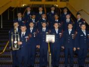 Battle Ground: Battle Ground High School's AFJROTC Unarmed Drill Team poses at the 2014 National High School Drill Championships in early May at Daytona Beach, Fla., where they placed fifth in the Exhibition Drill competition.