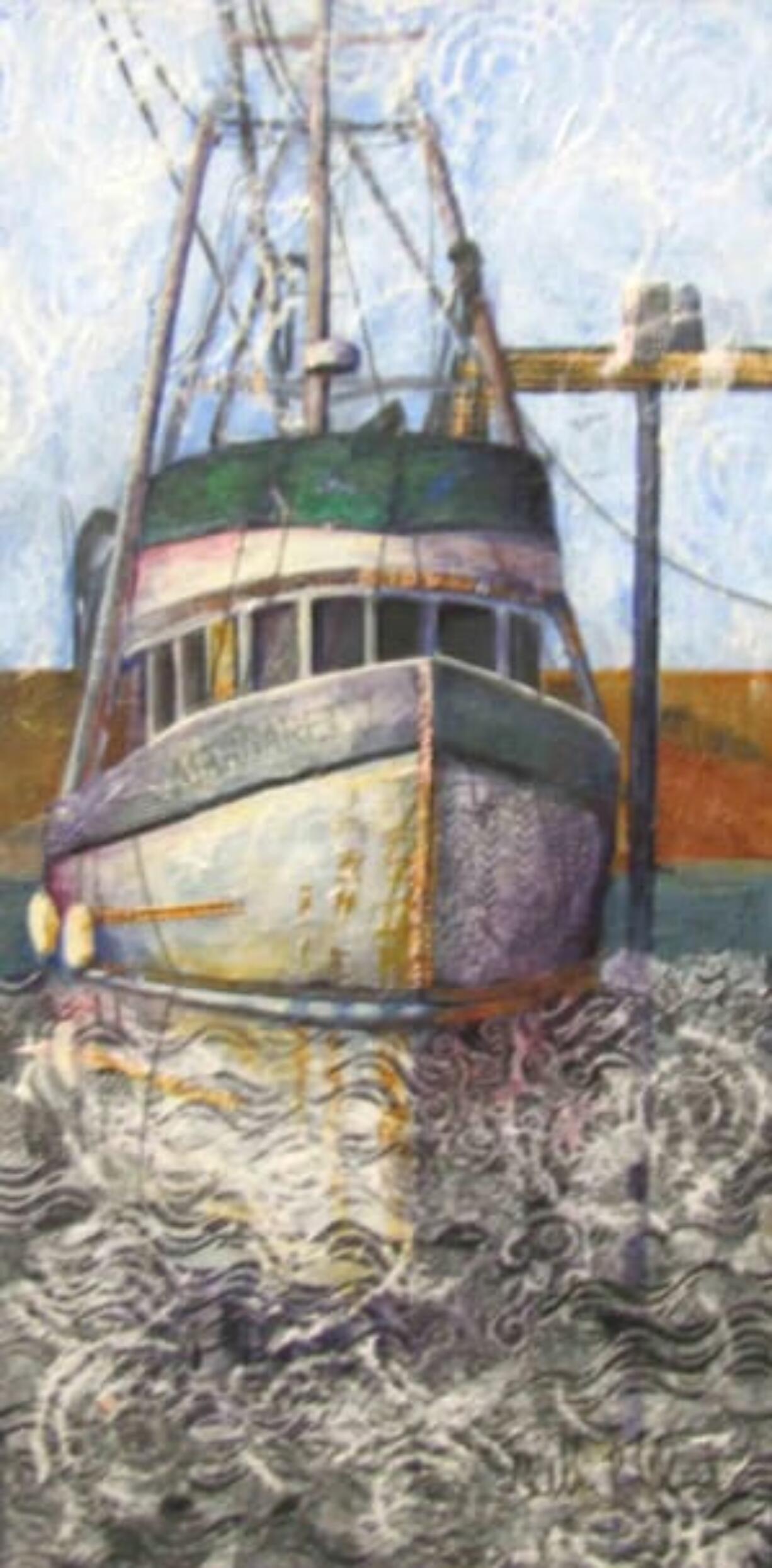 Hazel Dell: Annamarie Clement's &quot;Margaret J&quot; won first place in the Mixed Media category of the Society of Washington Artists Spring Show.