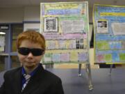 Washougal: Gause Elementary School second-grader Miles McCaulky as Steven Spielberg.