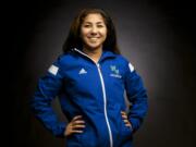 Darya Samiee capped her high school swimming career with a win in the consolation finals of the 500 freestyle.