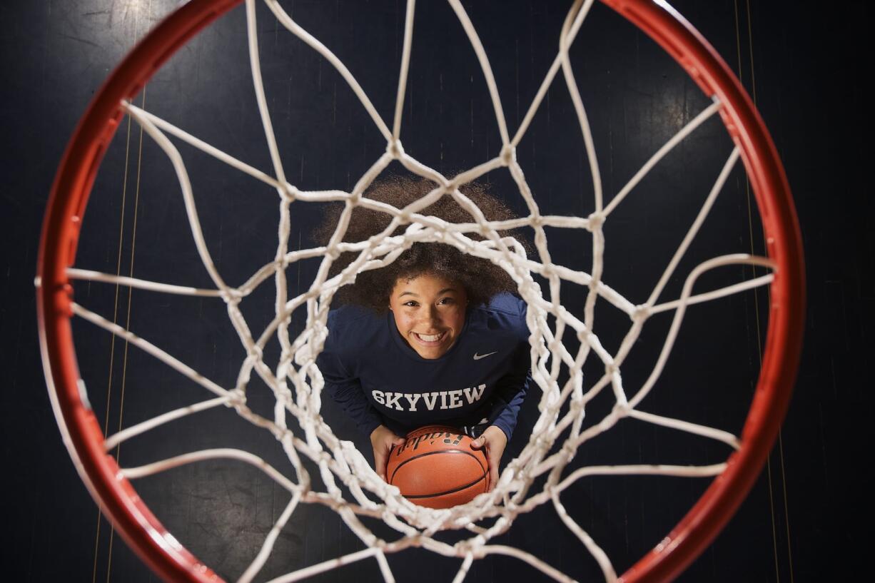 After helping Skyview win a state championship as a sophomore, Aubrey Ward-El led the Storm back to state in her senior season.