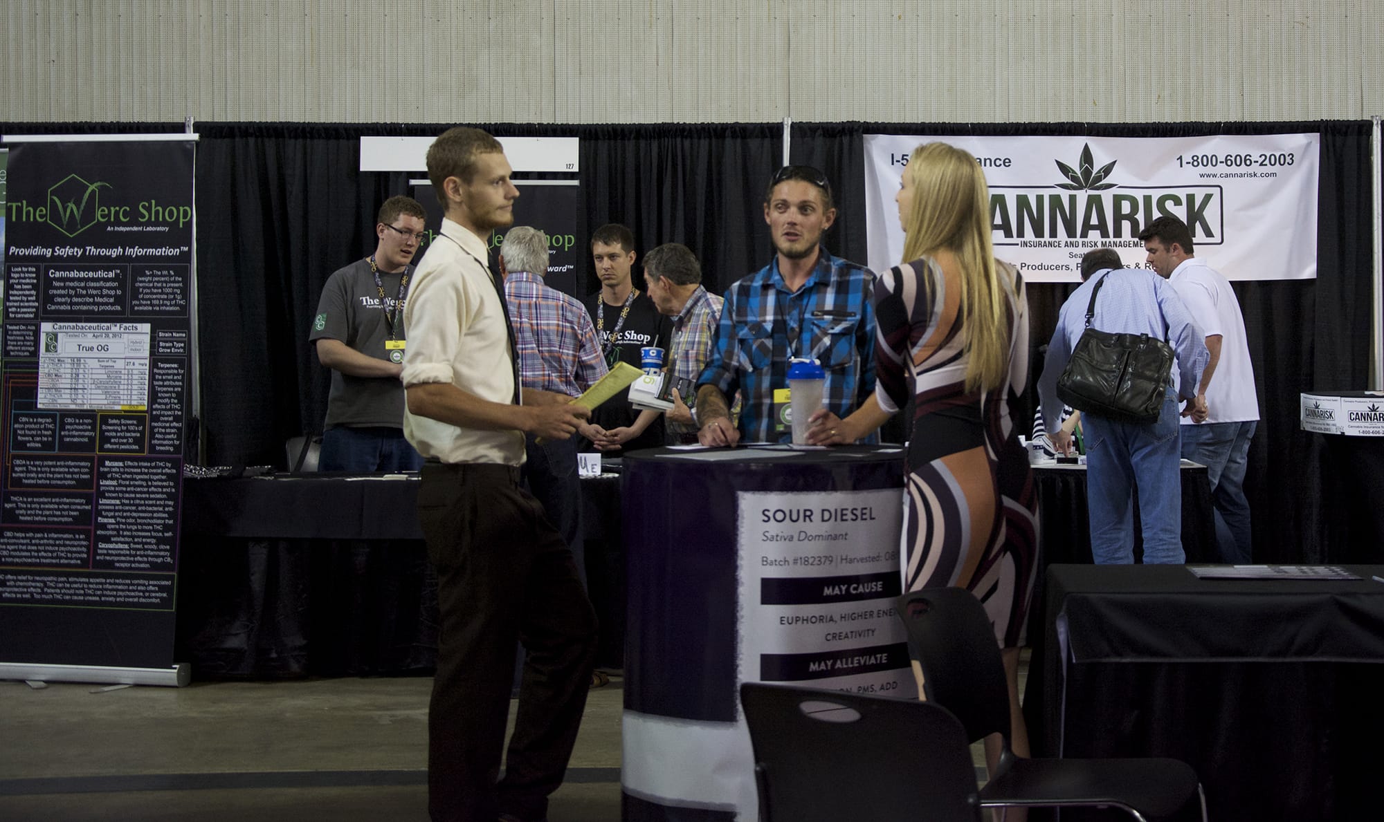 Insurance companies, lawyers and accountants had an array of booths at the CannaCon cannabis business convention in Tacoma.