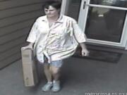 A Felida homeowner said he caught this person on video in the act of stealing a package off his doorstep. The photo has been submitted to investigators.