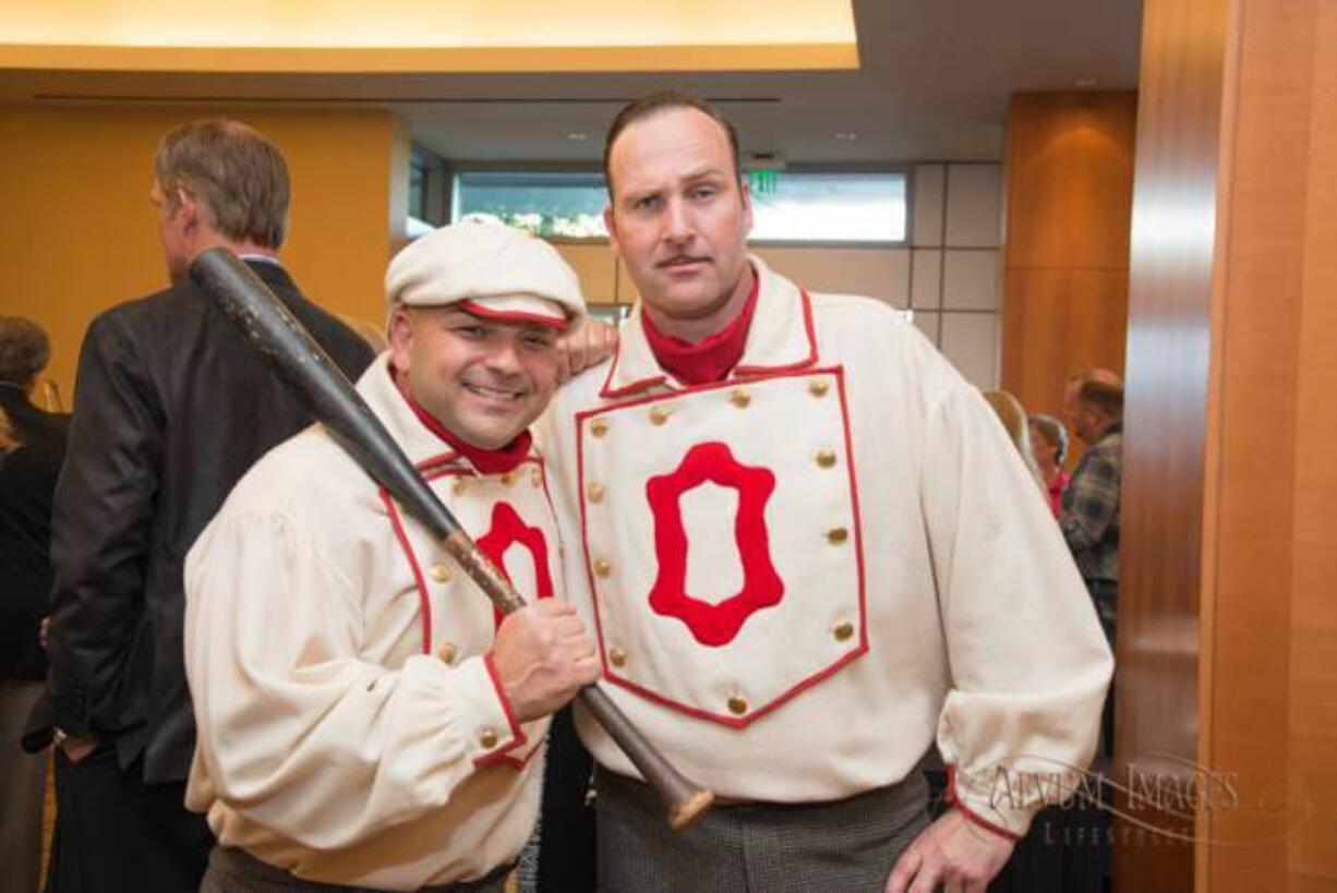 Esther Short: Abbott and Costello, aka Eric Sawyer and Steve Stuart, made an appearance at the Glamorous Gams2 gala, a fundraiser for Children's Center, a mental health clinic.