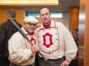 Esther Short: Abbott and Costello, aka Eric Sawyer and Steve Stuart, made an appearance at the Glamorous Gams2 gala, a fundraiser for Children's Center, a mental health clinic.