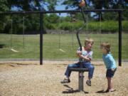 Spinners bring movement back to the playground after years of static play structures.