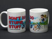 Lou Brancaccio will be selling Don't Do Stupid Stuff mugs today at The Columbian, 701 W.