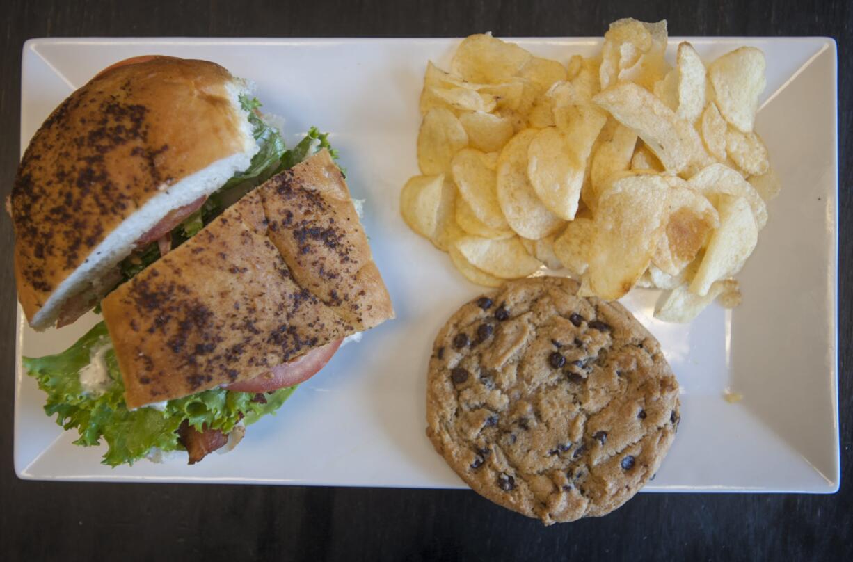 A California Club is served at Foode Cafe in downtown Vancouver.