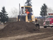 Wal-Mart is launching construction of a 155,000-square-foot Supercenter in Orchards as part of the Birtcher Business Center. The store is expected to open next fall.