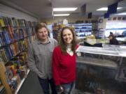 Roy Starkweather and his wife, Lisa Starkweather, own and operate Dice Age Games, a gaming and hobby supply shop. They opened the store nearly three years ago at 5107 E. Fourth Plain Blvd.