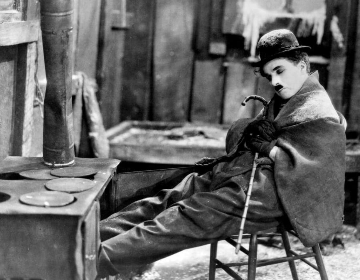 Publicity still for Charlie Chaplin's 1925 film &quot;The Gold Rush.&quot;