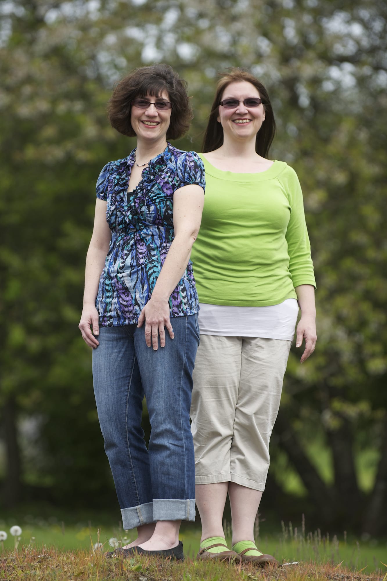 Teachers Kim Abegglen, left, and Anna-Melissa Lyons, never expected to fly with NASA one day.