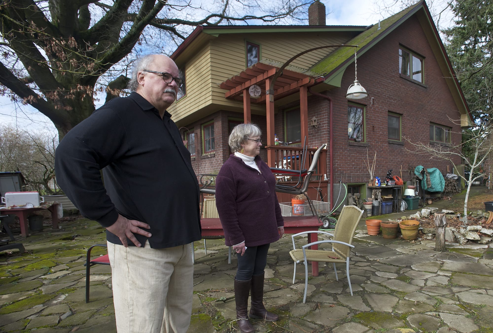 Bob Bradley and Sherry Mowatt had about 15 pieces of yard art stolen from outside of their Hough-neighborhood house a few weeks ago. &quot;There are stories to each and every piece,&quot; Bradley said.