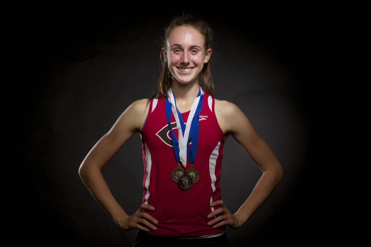 Alexa Efraimson, from Camas, is The Columbian's All-Region athlete of the year for track &amp; field.