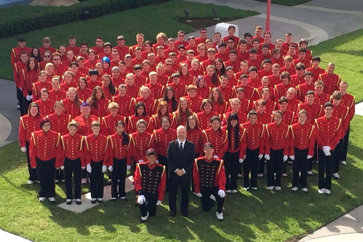 Camas: The Camas High School marching band traveled to Florida to perform at Magic Kingdom Park.