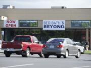 Photos by Steven Lane/The Columbian
Construction continues on remodeled space for Bed Bath and Beyond and Burlington Coat Factory on Wednesday.