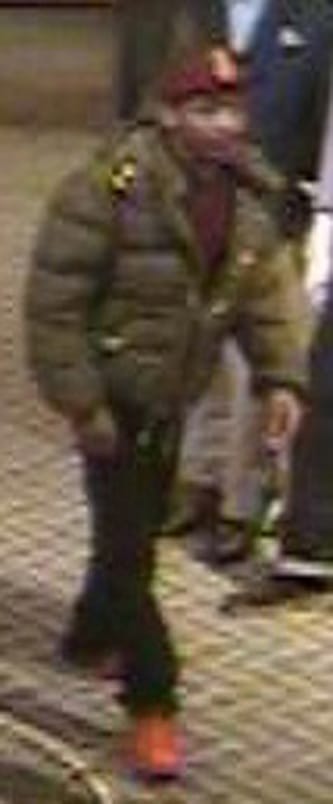 Vancouver police are searching for this man, who allegedly shoplifted from Nordstrom in Vancouver on Jan.