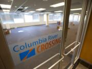 The Columbia River Crossing's downtown Vancouver offices had been mostly cleared out earlier this week as the project continues to close down.