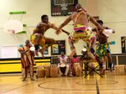 Washougal: The Obo Addy Legacy Project, pictured in a Portland performance, is made up of musicians and dancers from West Africa.