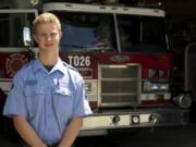 Jack Fletcher, a senior at Prairie High School, is the chief fire cadet at Clark County Fire &amp; Rescue Station 26 in Battle Ground. Four days after graduation, he'll drive to Prineville, Ore.