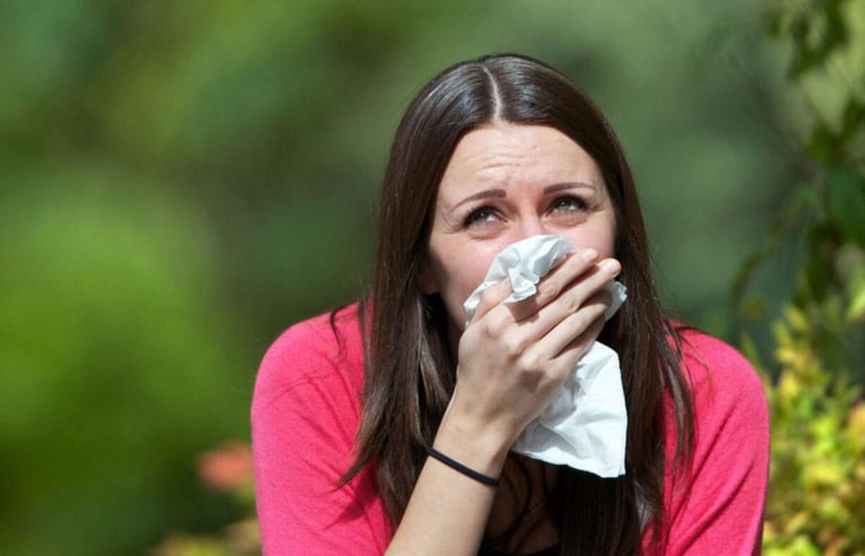 Trees have begun to pollinate in southwest Washington, triggering symptoms for seasonal allergy sufferers.