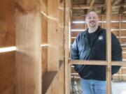 Clark County code enforcement office John Scukanec is seen at a questionable property in Vancouver Friday August 21, 2015.