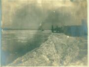 The Ione kept trade lines open between Vancouver, Camas and Portland on icy, low Columbia River waters in late December 1914.