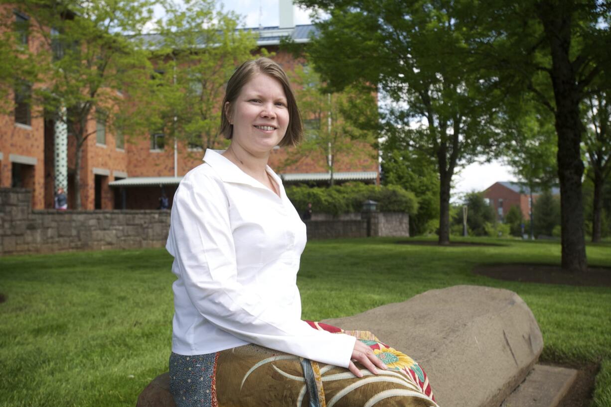 Helena Lucia, recipient of the Chancellor's Award for Student Achievement, will graduate from Washington State University Vancouver on Saturday with a Bachelor of Science degree in computer science.