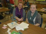 Washougal: Angela Brown spends time with her daughter, Rhianna, at Jemtegaard Middle School's first &quot;Bring Your Parent to School Day&quot; on Feb. 4.