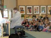 Hudson's Bay: Dewald Deventer, a student at Vancouver's School of Piano Technology for the Blind, shows off his chops on an instrument donated to Sunstone Montessori in southwest Portland.