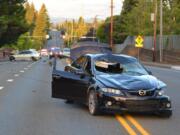 An 18-year-old Vancouver man was identified as the driver who caused a crash that seriously injured a 17-year-old pedestrian Sunday.