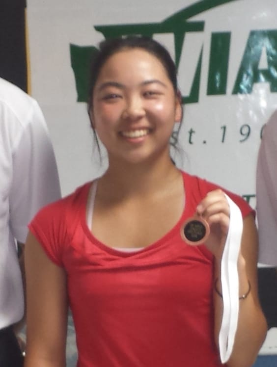 Prairie's Akari Baba placed third at the 3A state tennis tournament.