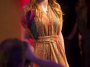 Designer Kate Beeman's collection features an easy-to-wear bohemian style at Couve Couture Spring Fashion Show.