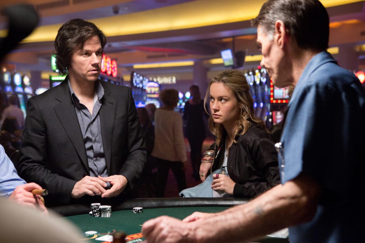 Paramount Pictures
Mark Wahlberg, left, and Brie Larson appear in a scene from &quot;The Gambler.&quot;