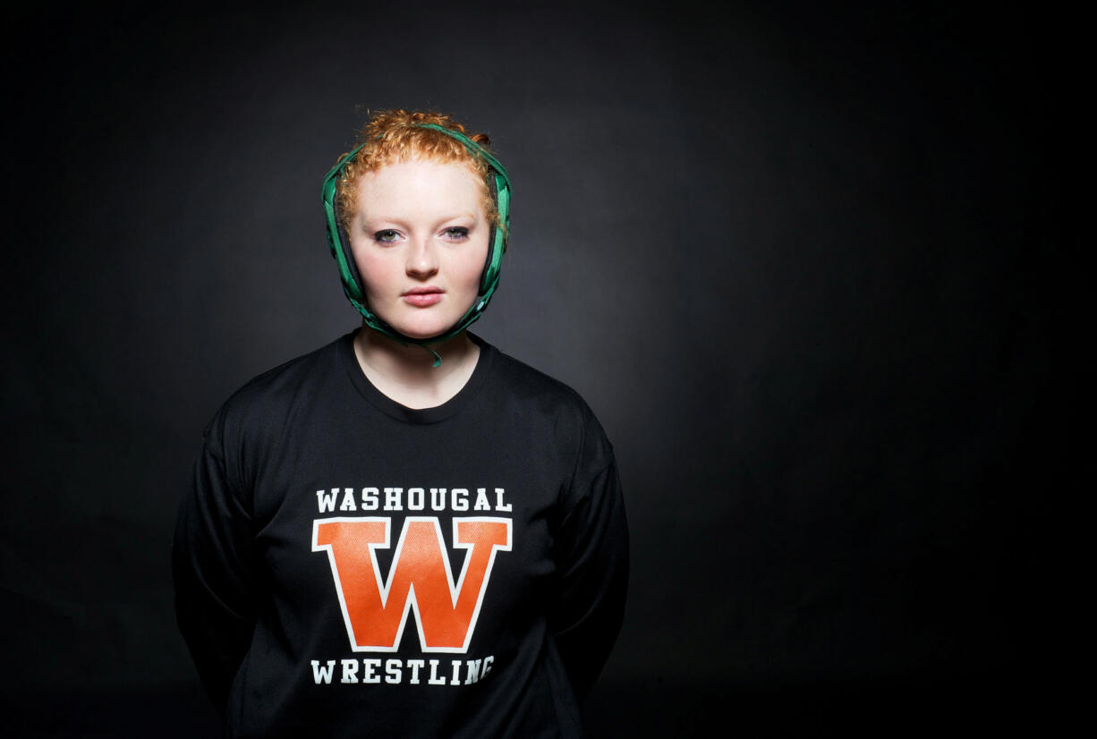 The Columbian's All-Region girls wrestler Abby Lees of Washougal.